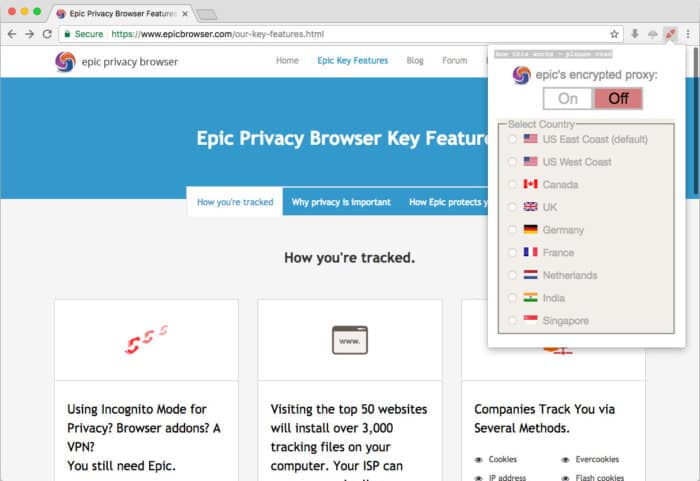Epic-Privacy-Browser