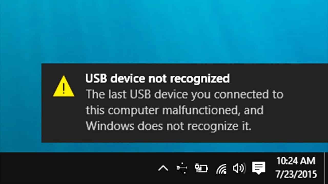 6 Cara Atasi USB Device Not Recognized