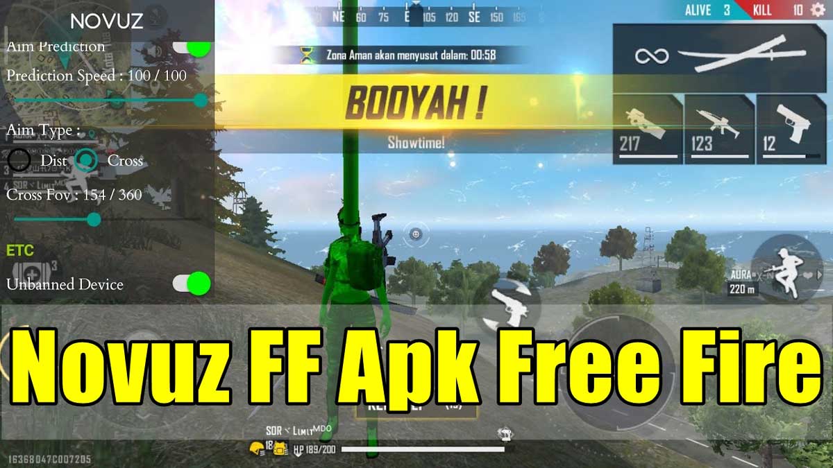 Novuz APK FF : Fitur, Kelebihan, dan Link Download Aplikasi