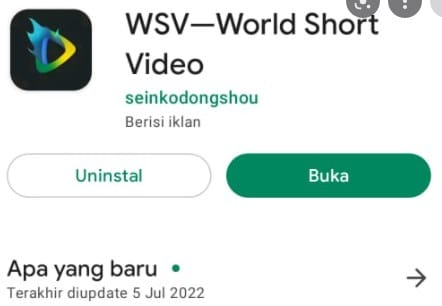 WSV—World Short Video Penghasil Uang